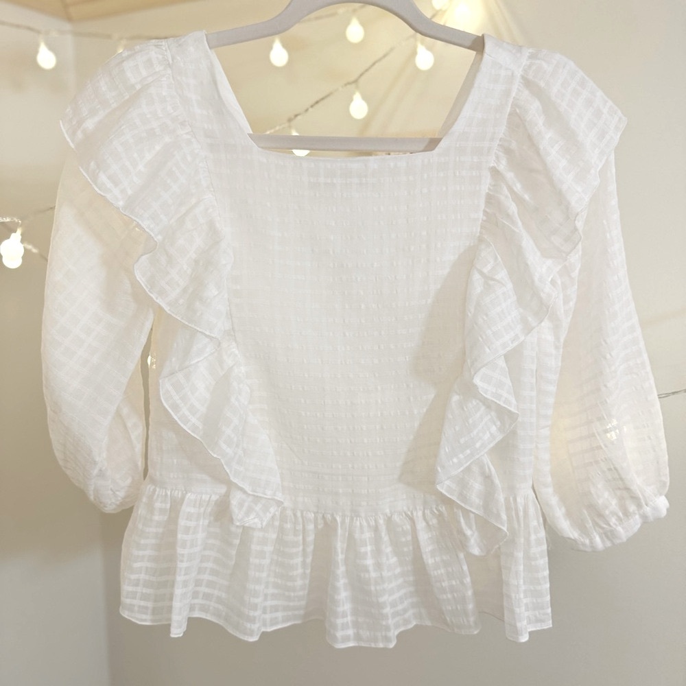 🌾 Zara‎ Kids Ruffled Blouse